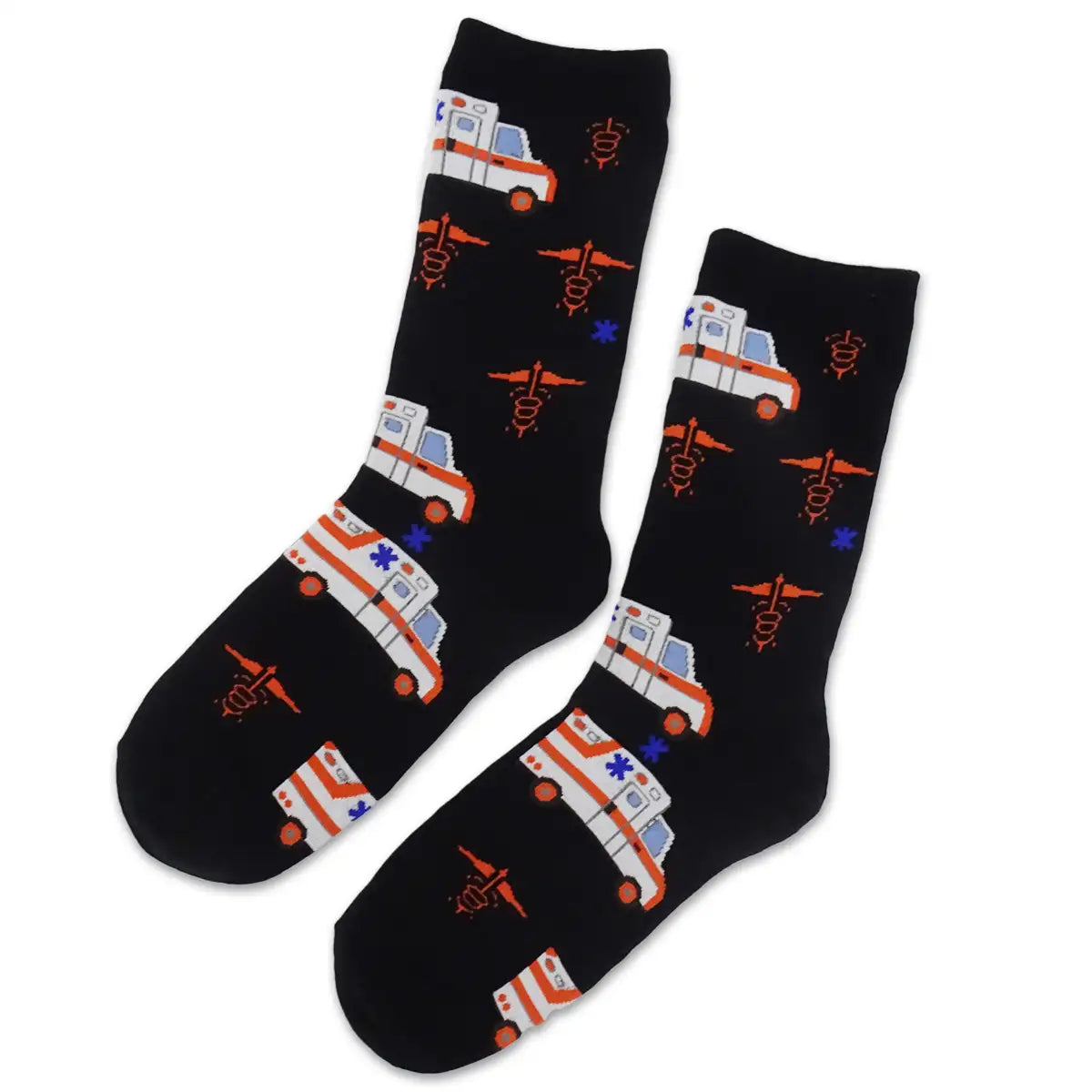 Lustige Medizin Socken mit buntem Arzt Motiv Lifeguard