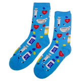 Lustige Medizin Motiv Socken Dose and Go 