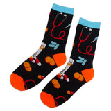 Lustige Medizin Motiv Socken Pharma Feet 
