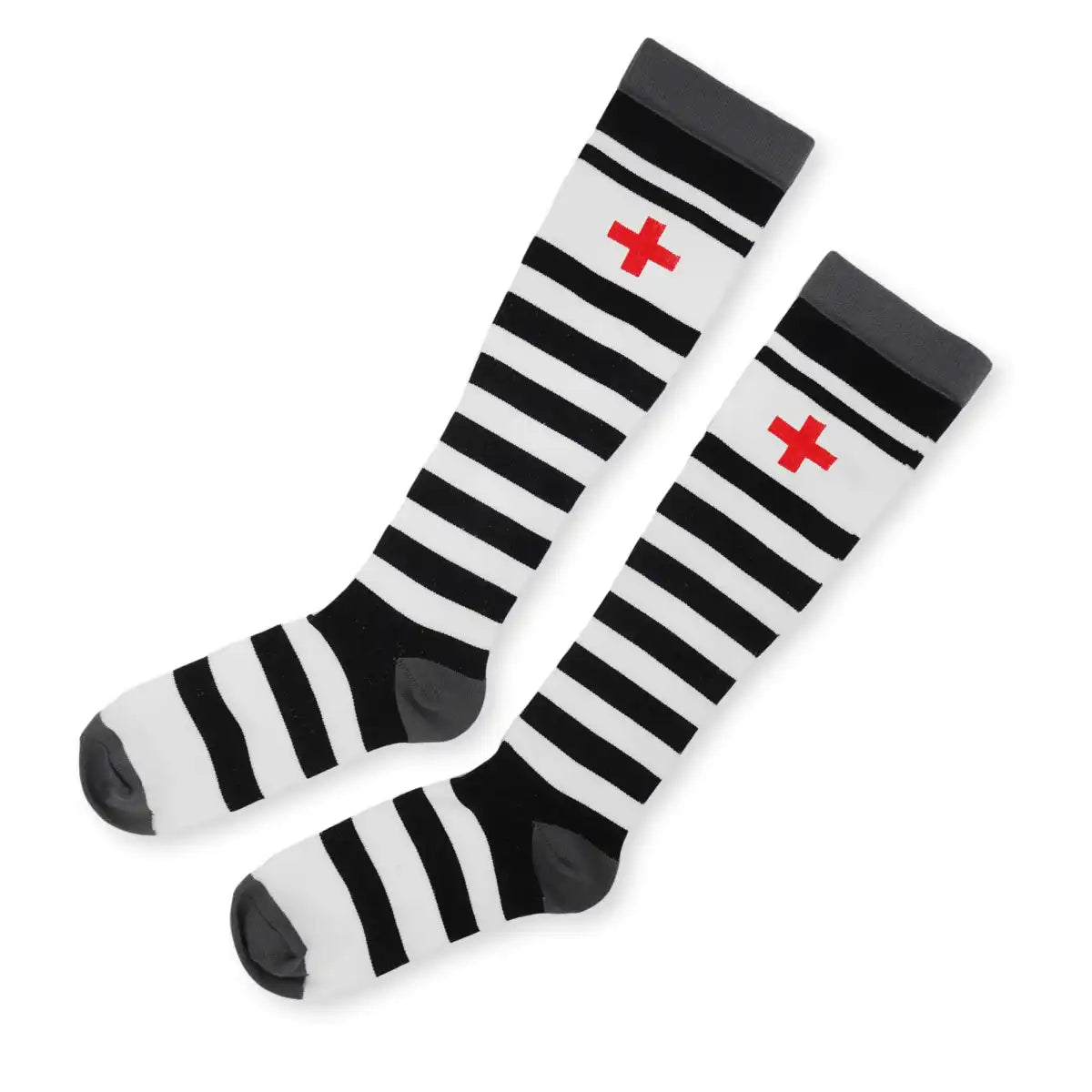 Bunte Kompressionsstrümpfe mit Medizin Motiv Medi - Lustige Socken für Mediziner und Ärzte