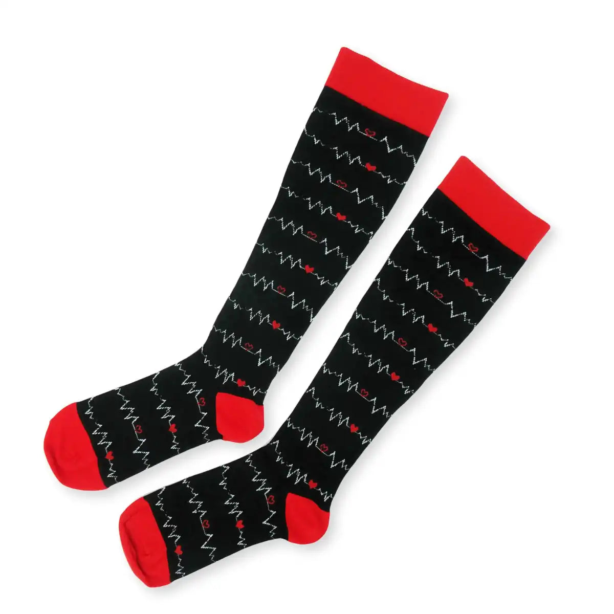 Bunte Kompressionsstrümpfe mit Medizin Motiv Medi Passion - Lustige Socken für Mediziner und Ärzte